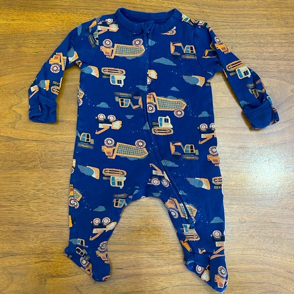 OLD NAVY CARTERS EUC 100% Cotton Bundle of 6 Newborn Baby Boy Sleeper Pajama - Picture 7 of 7